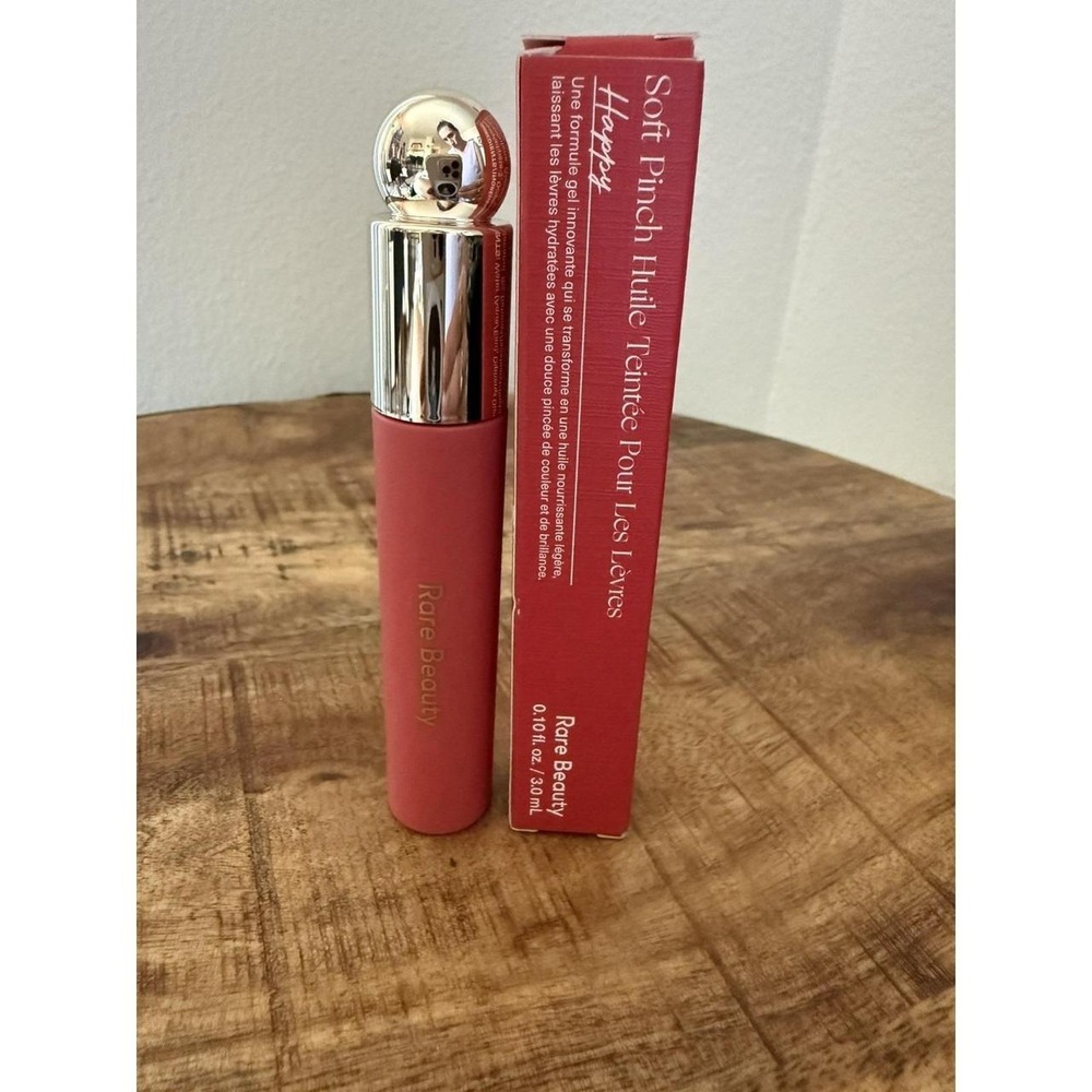 Rare Beauty Soft Pinch Tinted Lip Oil Shade "Happy"  NIB